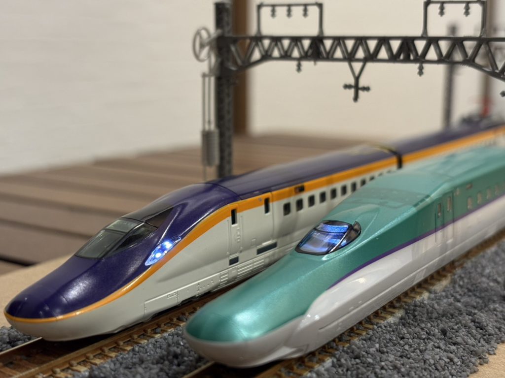 えんぶりがやってくる～！そして、新幹線を走らせるよ～！